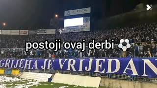 Od 46' postoji ovaj derbi moj je dedo pjevo ti se Sarajevo jebi THE MANIACS 1987