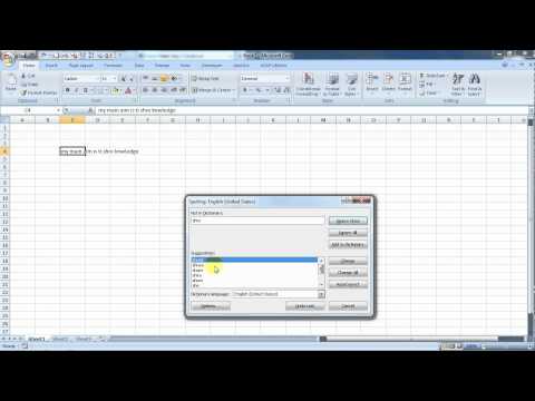 How To Do Spell Check In Excel How To Do Spell Check In Excel