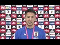 【w杯】「僕たちの背中を押してほしい」シュミット・ダニエル　fifaワールドカップカタール 2022年12月4日