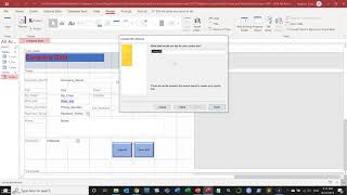 MS Access Forms and Data Validation (3/4)