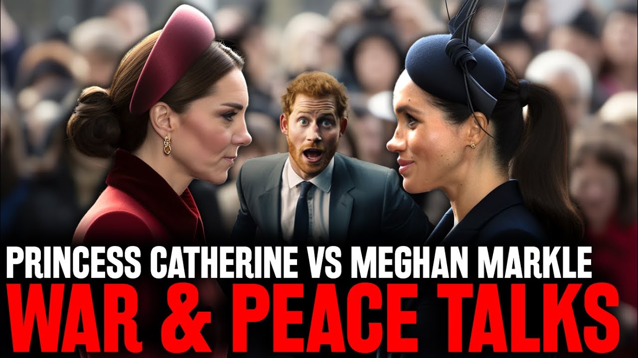 ITS WAR! Meghan Markle Vs Kate Middleton Fighting Over Prince Harry ...