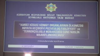 DTX Qusarda tədbir keçirib