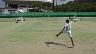 2021年IH テニス 男子シングルス決勝 田中佑 湘南工大付(神奈川) vs 小泉熙毅 浦和麗明(埼玉)