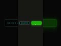 Neon Light Button Animation Effects on Hover