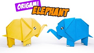 Easy Origami ELEPHANT || Cute Origami paper animals