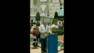 it’s a small world - Disneyland - Walt Disney’s Dedication [1966] (Crystal Clear Quality)