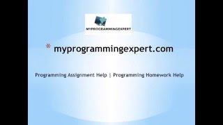 Programming assignment experts