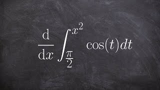 Learn how to find the derivative of the integral
