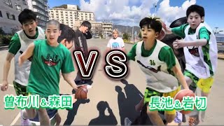 【2対2】第1回#1   basketball  SK長池＆岩切対YM曽布川＆森田