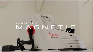 Sunny Health & Fitness SF-B0891 Under Desk Magnetic Cycle