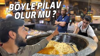 DÜNYANIN EN GÜZEL PİLAVI’NI DENİYORUM (ÖZBEK PİLAVI) | 🇺🇿