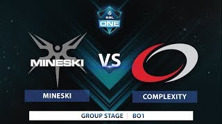 Mineski vs Complexity | Game 1 | ESL One Katowice 2018