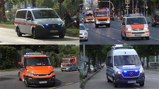 [Hamburg XXL] Einsatzfahrten von Feuerwehr, THW, Polizei, MTD, Hochbahn und Rettungsdienst