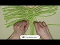 macrame feather leaf pattern macrame diy macrame feather tutorial