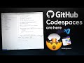 GitHub Codespaces are here. A VSCode in your GitHub!!