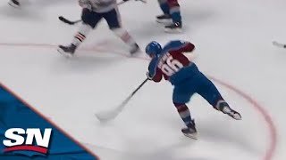 Mikko Rantanen Scores On Sweet Feed From Nathan MacKinnon