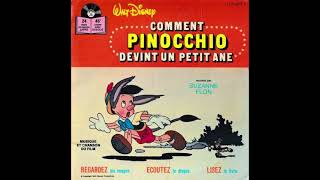 Comment Pinocchio devint un petit âne (livre disque) raconté par Suzanne Flon