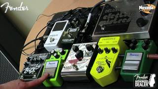 Ibanez SD9M Sonic Distortion Mod Pedal Demo with a TS9 and JD9