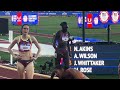 women’s 800m final 2024 u.s. olympic trials athing mu falls