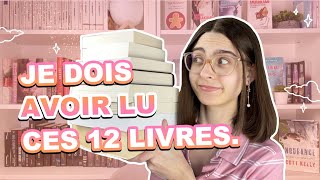 MA PILE À LIRE ULTIME DE FIN D'ANNÉE | 12 livres à lire avant 2023, sinon...