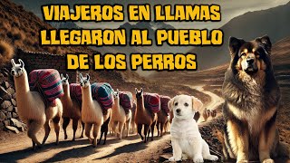 LOS VIAJEROS Y EL MISTERIOSO PUEBLO DE LOS PERROS (cuento andino)