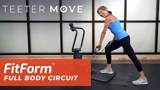 25 Min Full Body Circuit Workout | FitForm Home Gym | Teeter Move