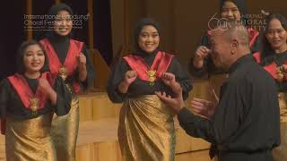 [IBCF2023] Gisma Choir University of PGRI Semarang - Hela Rotan, Arr. Ken Steven