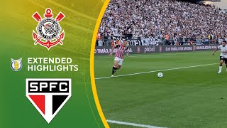 Corinthians vs. São Paulo: Extended Highlights | Brasilerao Série A | CBS Sports Golazo