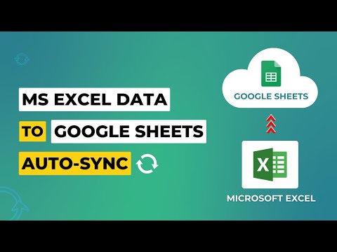 Sincronización automática de datos de Excel a Google Sheets