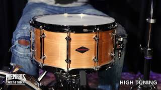 Craviotto 14x7 Custom Shop Red Birch Old Growth Snare Drum