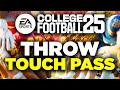 How To Throw a Touch Pass in College Football 25 (PS5 & Xbox)