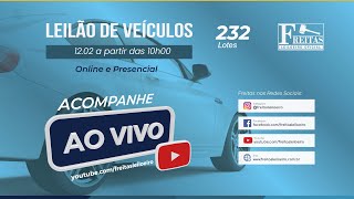 AO VIVO - Leilão Online de Veículos - Freitas Leiloeiro 12/02/2025