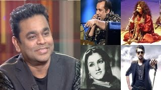 What does A R Rahman think of Pakistani singers.