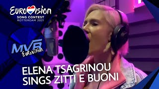 Eurovision 2021: Elena Tsagrinou (Cyprus) sings Måneskin's Zitti e buoni