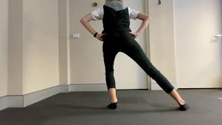 Lateral heel slide