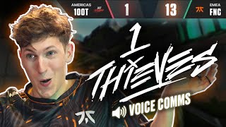 This Is Why They're Called 1THIEVES Now... | VOICE COMMS vs 100T
