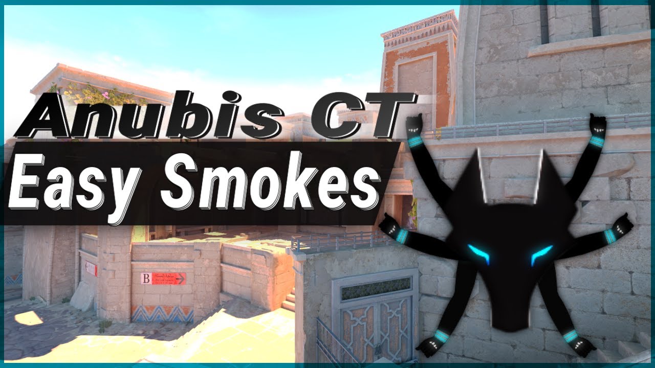 Easy Anubis CT Smokes | CS2 - YouTube