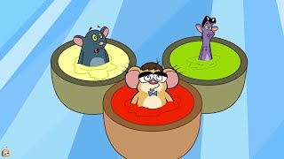 Rat A Tat Colourful rainbow Rats Funny Animated dog cartoon Shows For Kids Chotoonz TV