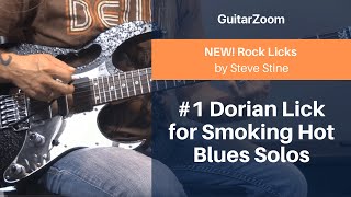 #1 Dorian Lick for Smoking Hot Blues Solos | Rock Licks Workshop