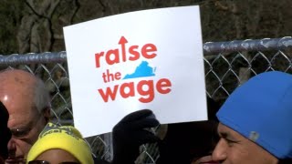 Debate over minimum wage increase in Virginia