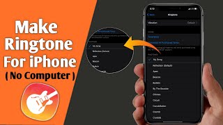 How to Set ANY Song Ringtone in iPhone🔥 | Make Ringtone For iPhone using GarageBand - 2021 | Hindi