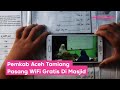 News: Permudah Siswa Belajar Online, Pemkab Aceh Tamiang Pasang WiFi Gratis Di Masjid