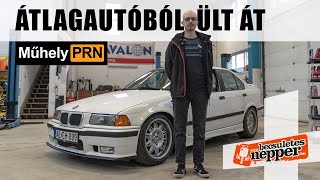 Ezt az M3-ast te is megkívánod! – BMW E36 M3 – 1997 – MűhelyPRN 292