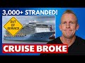 CRUISE NEWS: Ship Breakdown Leaves 3,000+ Stuck! & More