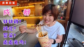 EP83  成都真是美食的天堂! 到處都在賣兔肉 !!! #大陸旅遊 #四川  #房車自駕