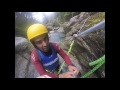 canyoning down the routeburn canyon