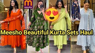 Meesho Haul | Meesho Beautiful Gown/ Dresses Haul | Meeshi Kurta Sets/Lehenga Haul | Meesho