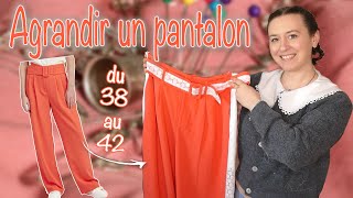 [Tuto transformation] J'agrandis un pantalon ✂️👖