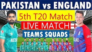 PAKISTAN VS ENGLAND LIVE MATCH | PAKISTAN VS ENGLAND LIVE MATCH TODAY | PAK VS ENG 5TH T20 LIVE