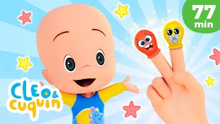 ¡Familia dedo! Huevos y globos | Canciones infantiles para bebés con Cleo y Cuquín